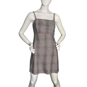 Hollister 90’s Y2K Plaid Sleeveless Dress (S)